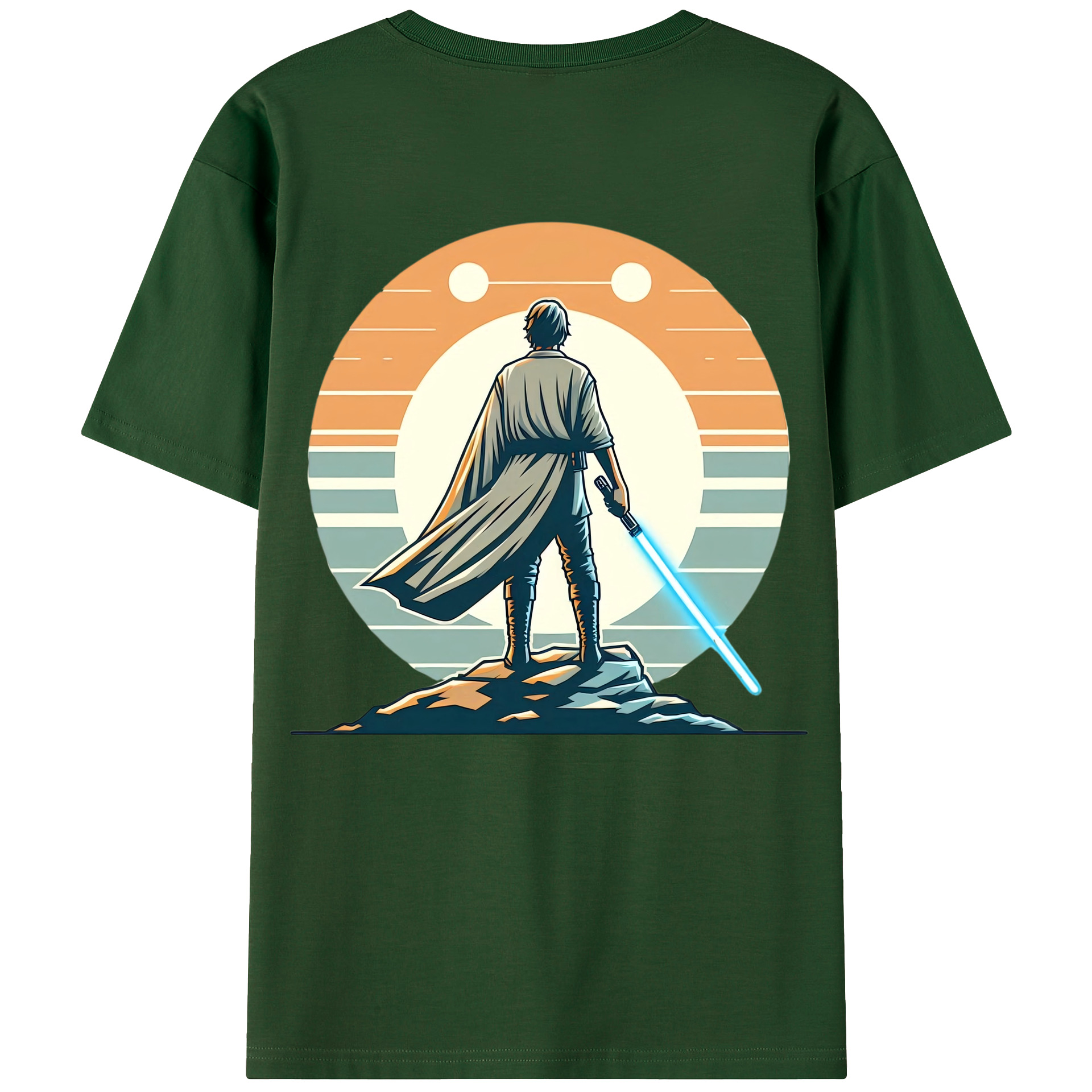 （画像用） スター・ウォーズ Star Wars 綿100％半袖Tシャツ（背面プリント）